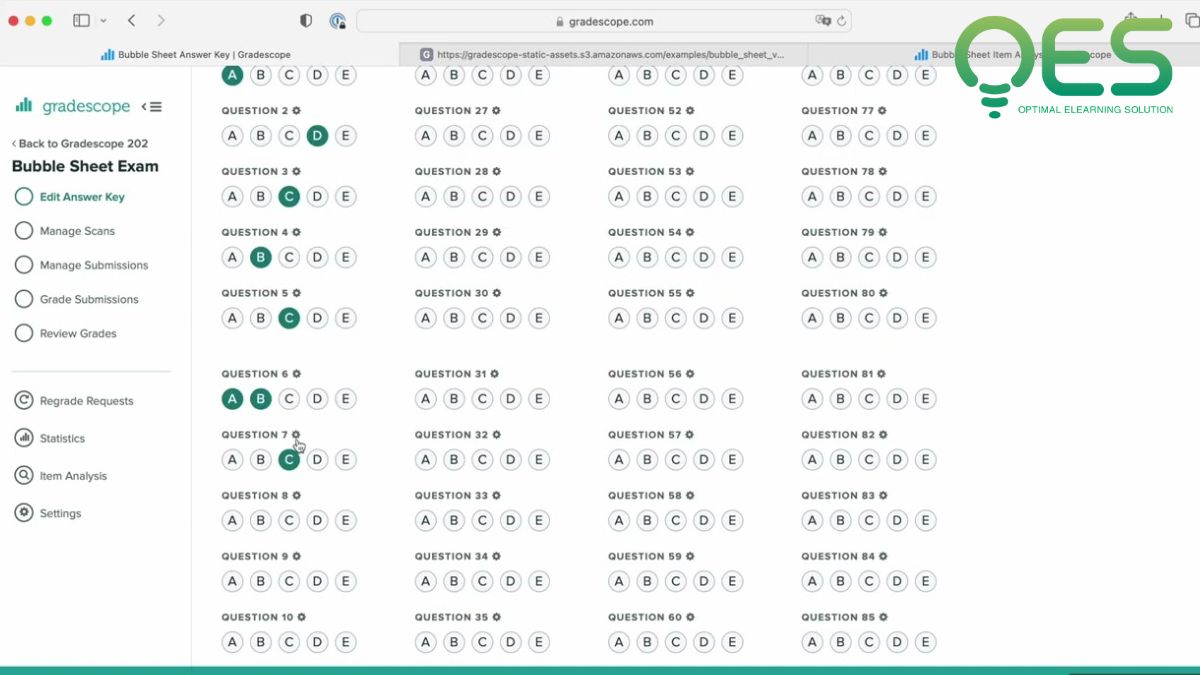 Gradescope là công cụ AI chấm điểm thi được nhiều người sử dụng 